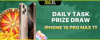 iPhone 16 Pro Max Lucky Draw promotion banner